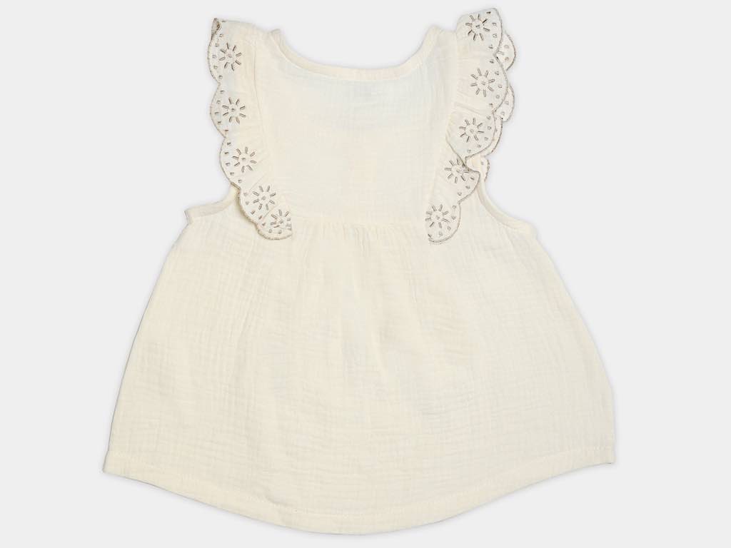 شومیز و شلوارک جین دخترانه مدل  FARNAZ پاپو papo