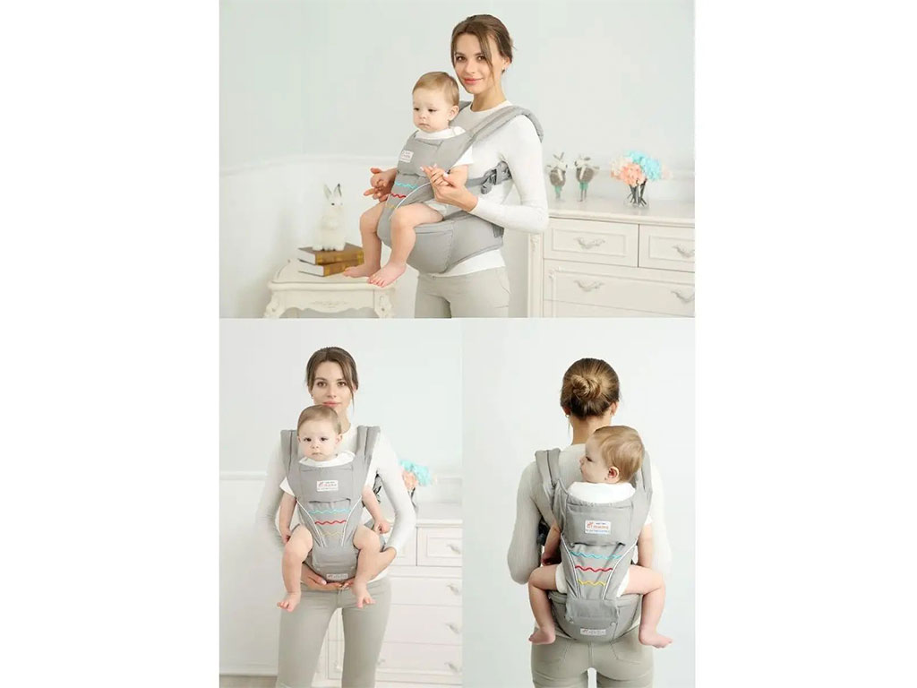 آغوشی چهار کاره نوزادی Aimama نشیمن دار