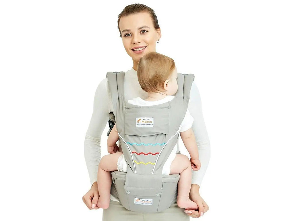 آغوشی چهار کاره نوزادی Aimama نشیمن دار