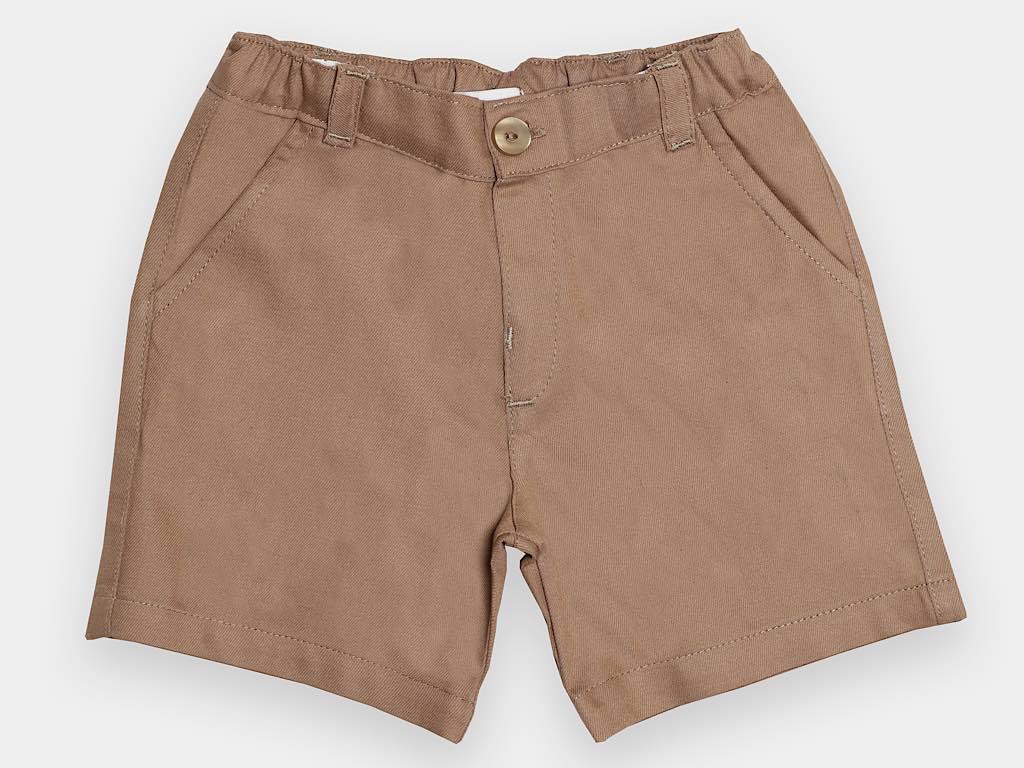 تیشرت و شلوارک کتان پسرانه طرح شیر و درام مدل Give پاپو papo