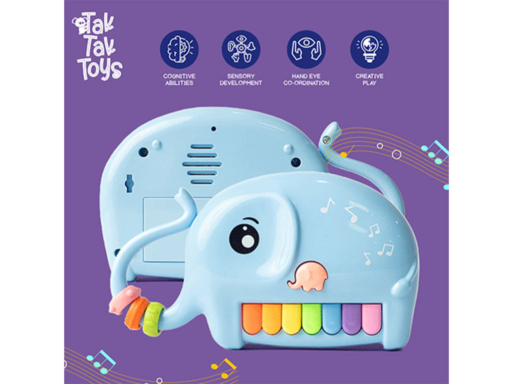 پیانو و ارگ آموزشی فیل موزیکال چراغدار