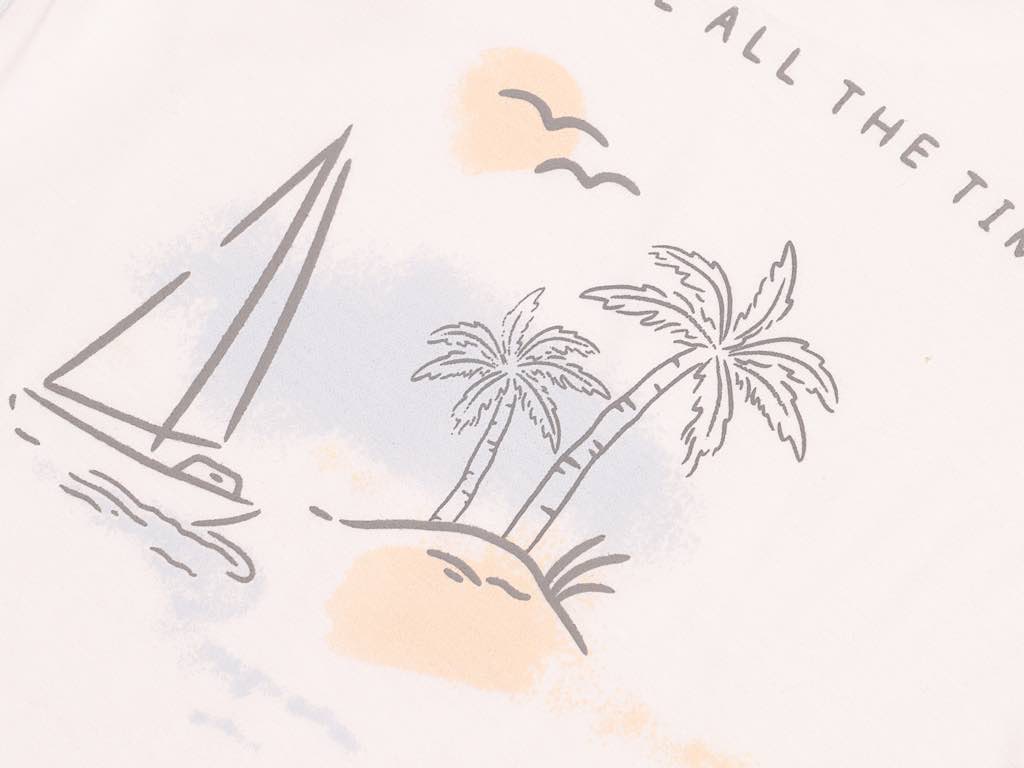 ست سه تکه تیشرت، شومیز و شلوارک جین نوزادی پسرانه مدل  mahbod  پاپو papo