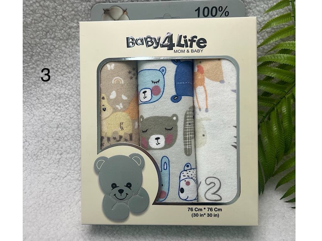  خشک کن سه عددی (76*76 cm) بیبی فور لایف baby 4 life