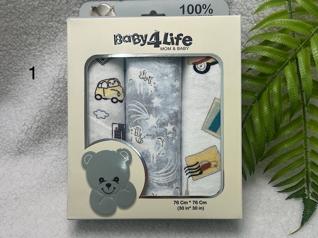  خشک کن سه عددی (76*76 cm) بیبی فور لایف baby 4 life