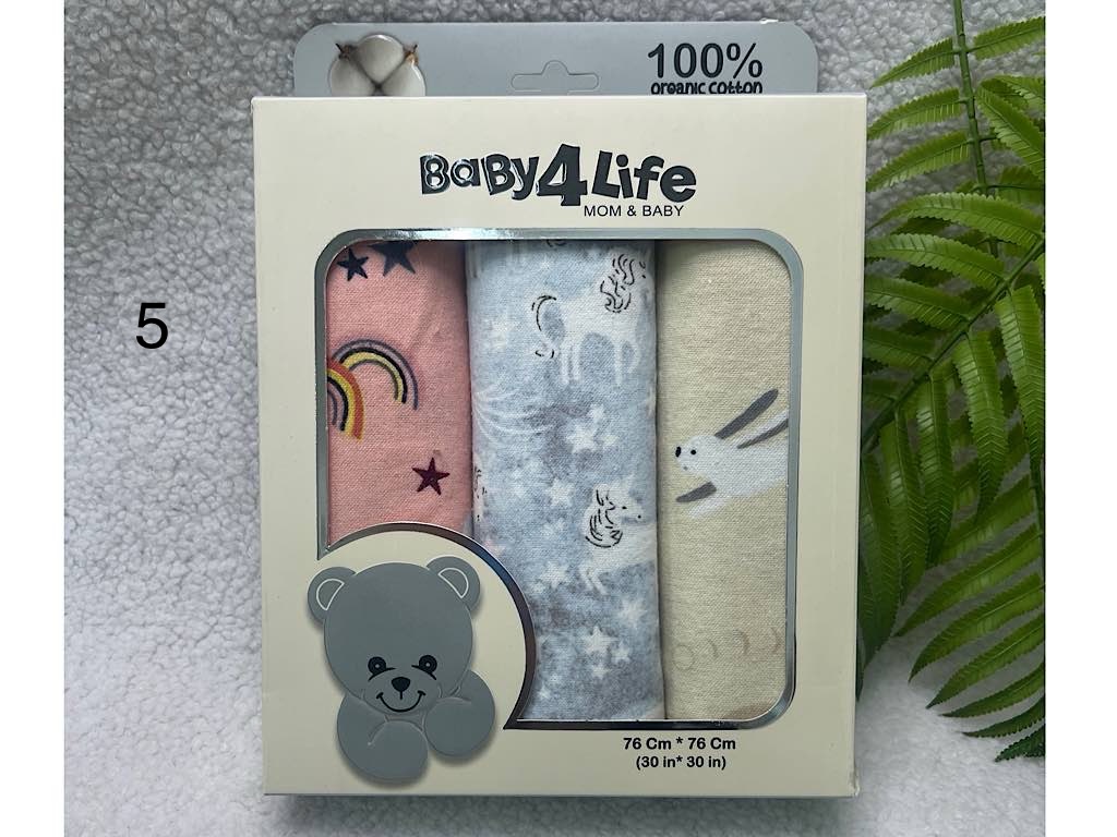  خشک کن سه عددی (76*76 cm) بیبی فور لایف baby 4 life