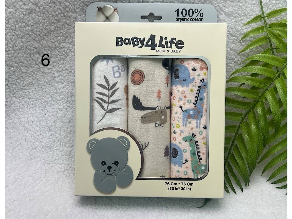  خشک کن سه عددی (76*76 cm) بیبی فور لایف baby 4 life