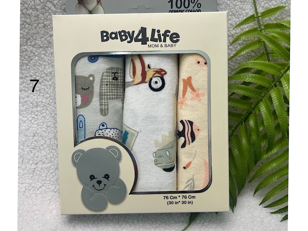  خشک کن سه عددی (76*76 cm) بیبی فور لایف baby 4 life