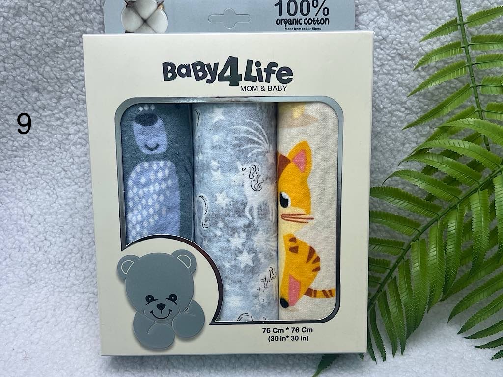  خشک کن سه عددی (76*76 cm) بیبی فور لایف baby 4 life