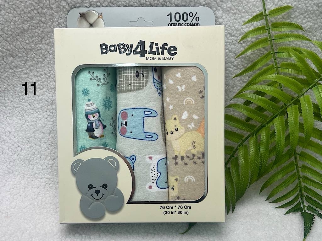  خشک کن سه عددی (76*76 cm) بیبی فور لایف baby 4 life