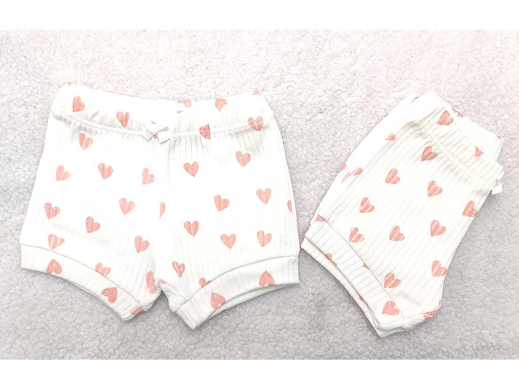 شلوارک نوزادی دخترانه طرح هپی happy نی نی سان nini sun