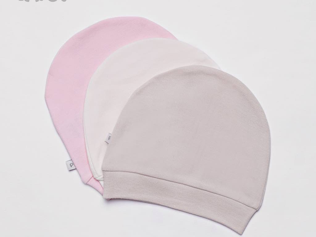 کلاه نوزادی نخی ساده پاپو papo