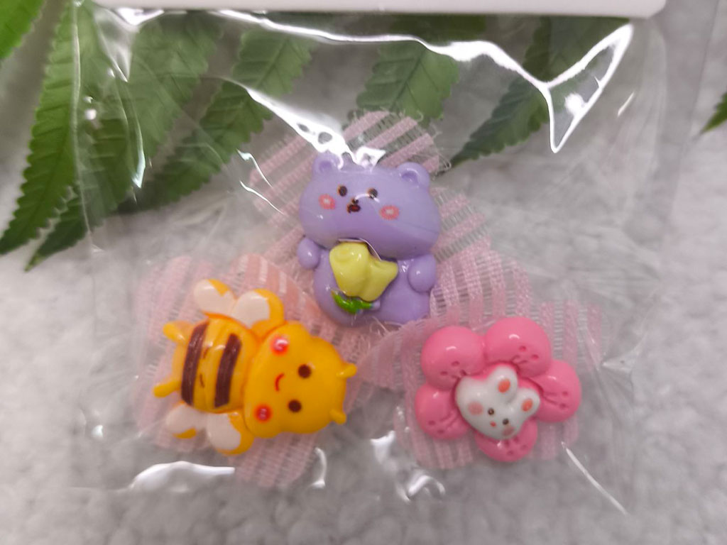 چسب موی نوزادی دخترانه 3 عددی