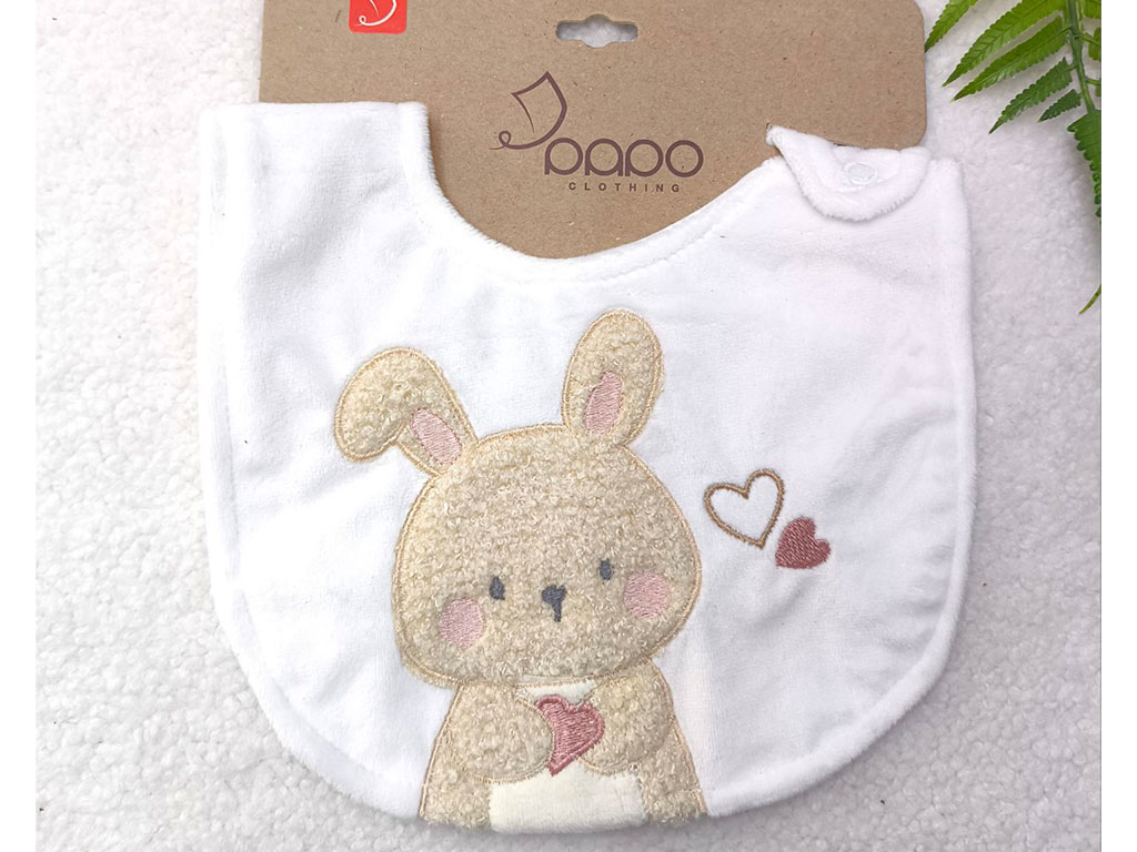 پیشبند نوزادی طرح CUTE پاپو papo