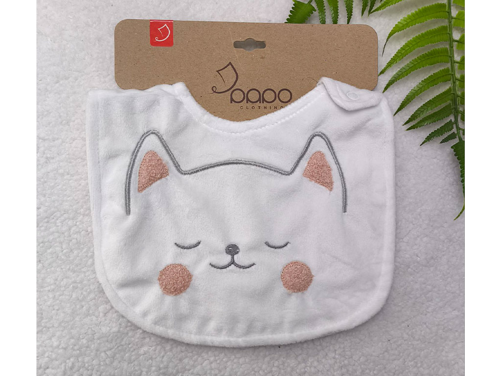 پیشبند نوزادی طرح CUTE پاپو papo