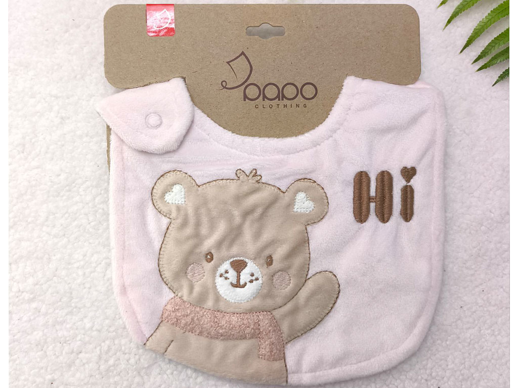 پیشبند نوزادی طرح CUTE پاپو papo