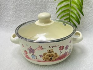 سرویس قابلمه نوزاد و کودک 6 پارچه لعابی beko