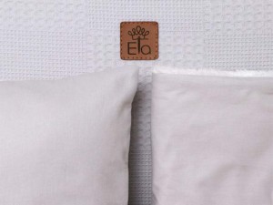 سرویس خواب دم دستی مسافرتی نوزادی مجموعه 3 عددی تشک، لحاف و بالشت با بسته بندی کیفی طرح  کهکشان طوسی الا ELA