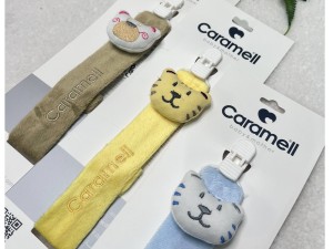 بند پستانک مخملی عروسکی کارامل caramell