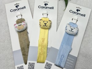 بند پستانک مخملی عروسکی کارامل caramell