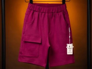 شلوارک راحتی 4  سال جیب دار  تابستانه بامشی Bamshi