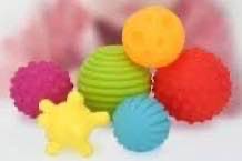 توپ حسی  6 عددی نوزادی BABY FAVORITE