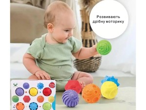 پوپت توپ حسی 6  عددی اسباب بازی baby favorite