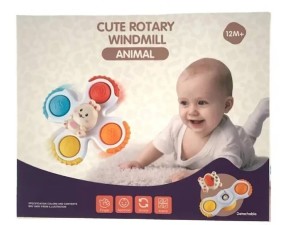 اسپینر چسبان پاپتی 3 عددی طرح سفینه فضایی اسباب بازی CUTE