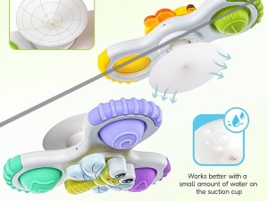 اسپینر چسبان پاپتی 3 عددی طرح حیوانات اسباب بازی SPINNING TOYS