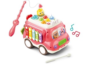 ماشین اسباب بازی 6 در 1 چند منظوره بلزدار و موزیکال KIDS