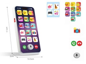 موبایل لمسی آموزشی و موزیکال هولی تویز Hola Toys