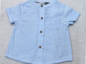شومیز و شلوارک پسرانه با ساسبند طرح جنتلمن  ایندیگو indigo