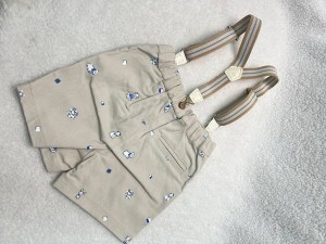 شومیز و شلوارک پسرانه با ساسبند طرح جنتلمن  ایندیگو indigo