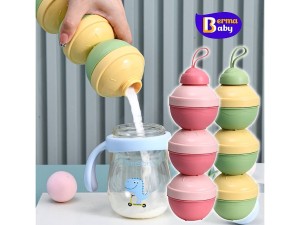 انبار غذا و شیر خشک سه طبقه  رنگی