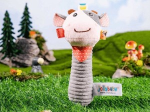 جغجغه سوسیسی بوقی طرح حیوانات JOLLY BABY