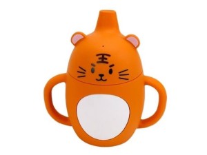 لیوان آبمیوه خوری سیلیکونی  و دسته دار عروسکی only baby