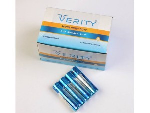 باتری قلمی 4 عددی مدل SUPER HEAVY DUTY  برند  VERITY