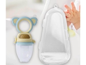 توری میوه خوری سیلیکونی دارای دسته قاب دار