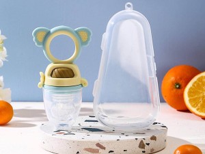 توری میوه خوری سیلیکونی دارای دسته قاب دار