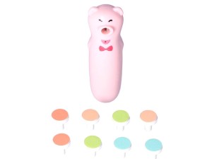 سوهان برقی شارژی و چراغدار ناخن نوزاد و کودک طرح تدی