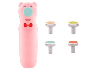 سوهان برقی شارژی و چراغدار ناخن نوزاد و کودک طرح تدی