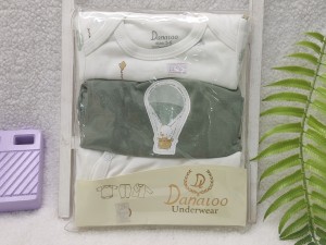 ست 3 تکه بیمارستانی نوزادی با طرح جوجه و بالن دانالو Danaloo
