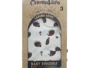 قنداق چسبی همراه با کلاه و دستکش baby4life
