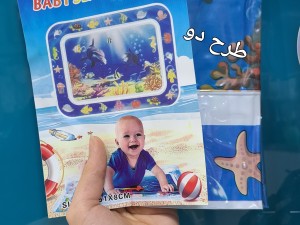 سفره آکواریومی (واتر مت) مدل حیوانات دریایی