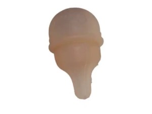 میوه خوری و قنداغ خوری پستانکی نوزادی درپوش دار طرح هی اور شی   HE OR SHE