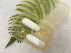 ست قاشق و چنگال دسته گرد سیلیکونی قابدار طرح HEORSHE