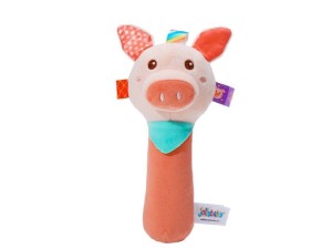 جغجغه سوسیسی بوقی طرح حیوانات JOLLY BABY
