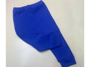شلوار راحتی نوزادی آبی کاربنی رنگ