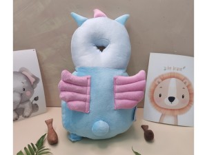 ضربه گیر سر نوزاد مدل کوله پشتی طرح حیوانات