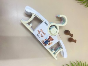 چوب لباسی 5 عددی قابل سایز لباس نوزاد و کودک dodie