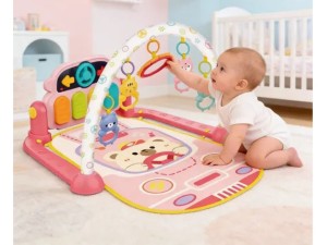 تشک بازی موزیکال نوزادی چند منظوره مدل Piano Fitness Rack هانگر huanger